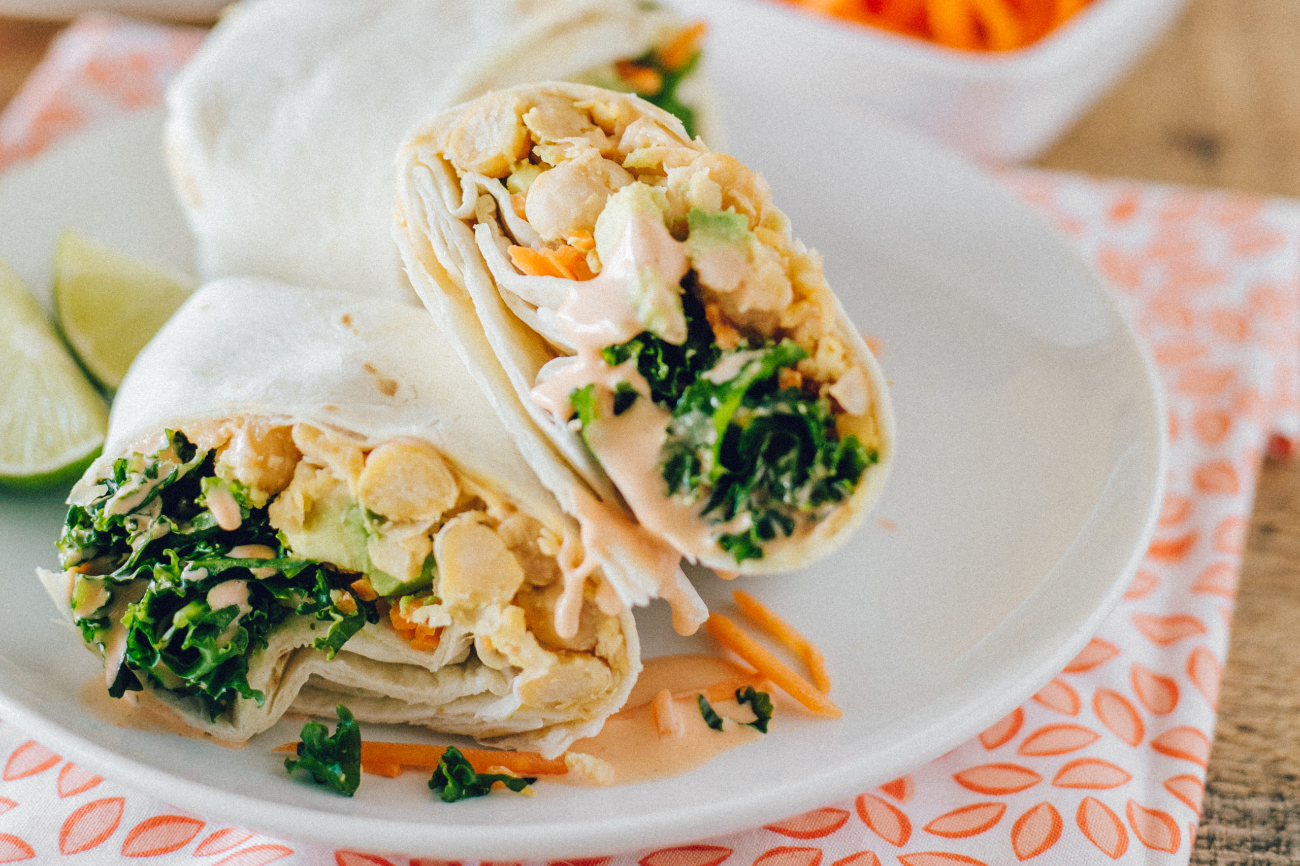 vegan-avocado-chickpea-wrap-8 | Sincerely Katerina