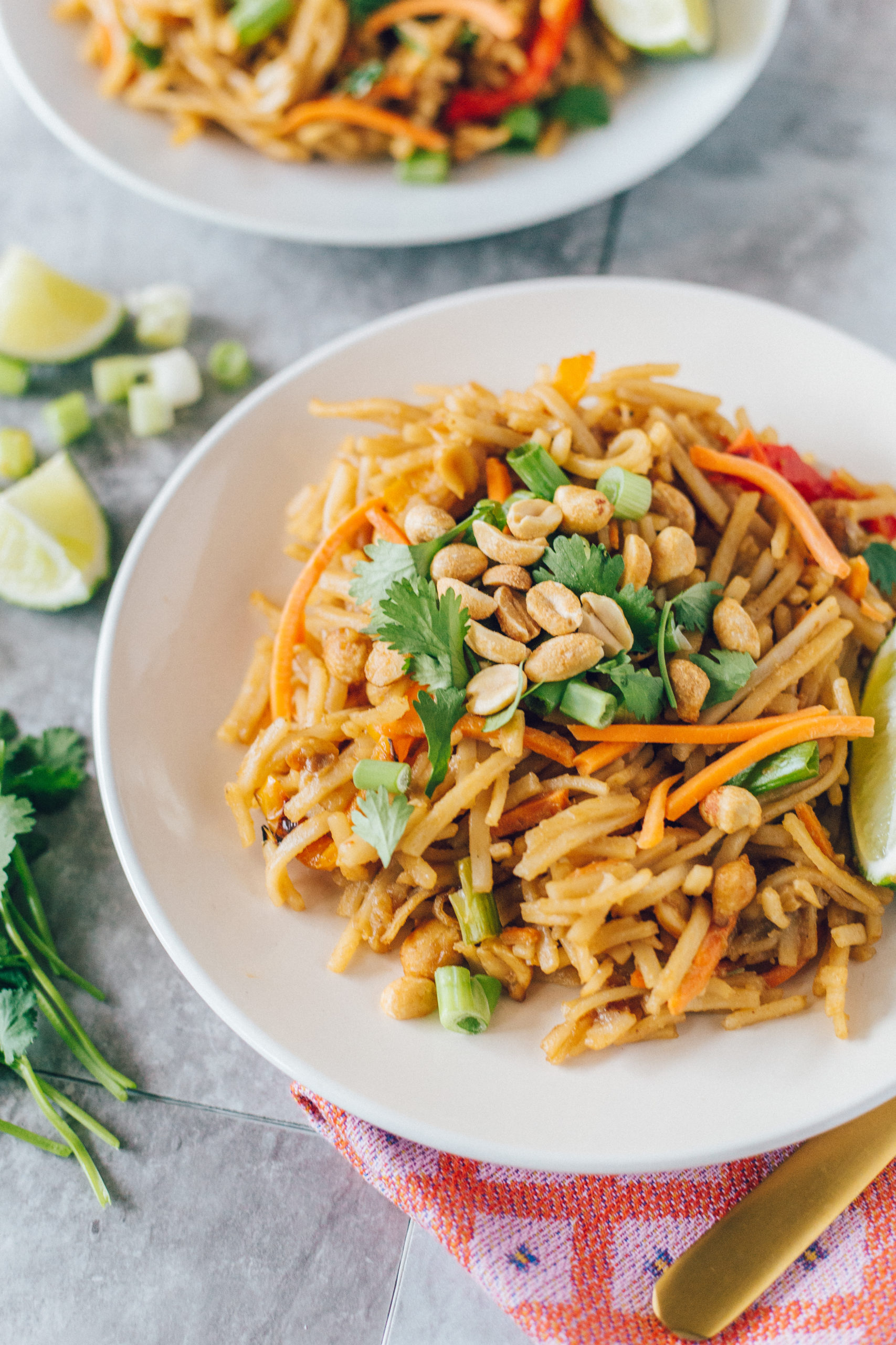 Best 20 Minute Vegan Pad Thai (Cheap and Easy) | Sincerely Katerina