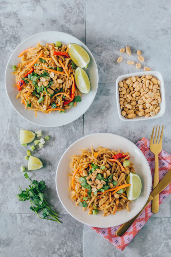 Best 20 Minute Vegan Pad Thai (Cheap and Easy)