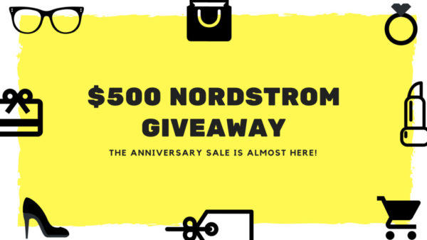 nordstrom anniversary sale giveaway