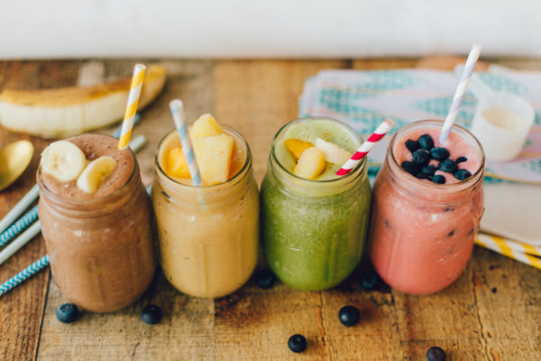 4 healthy breakfast smoothies