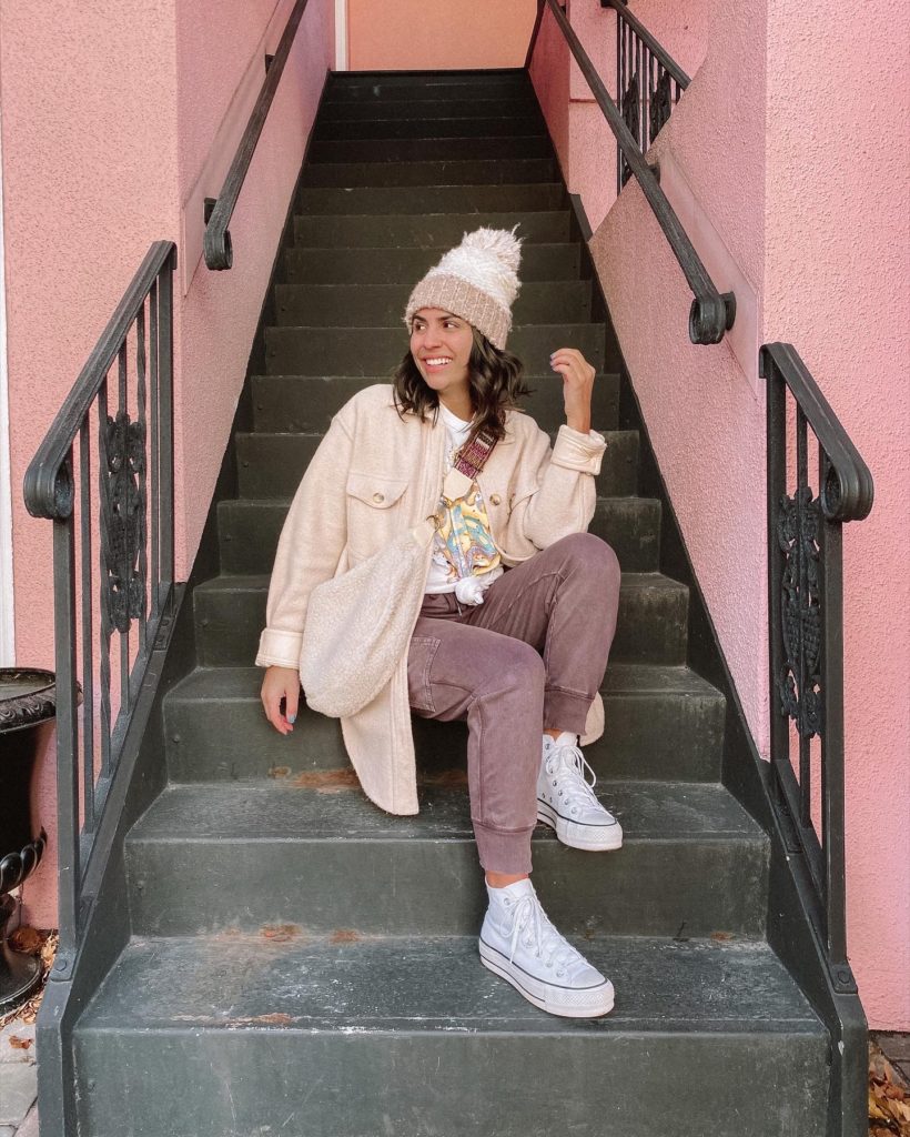 Shacket Outfit Ideas to Copy this Fall - Doused in Pink