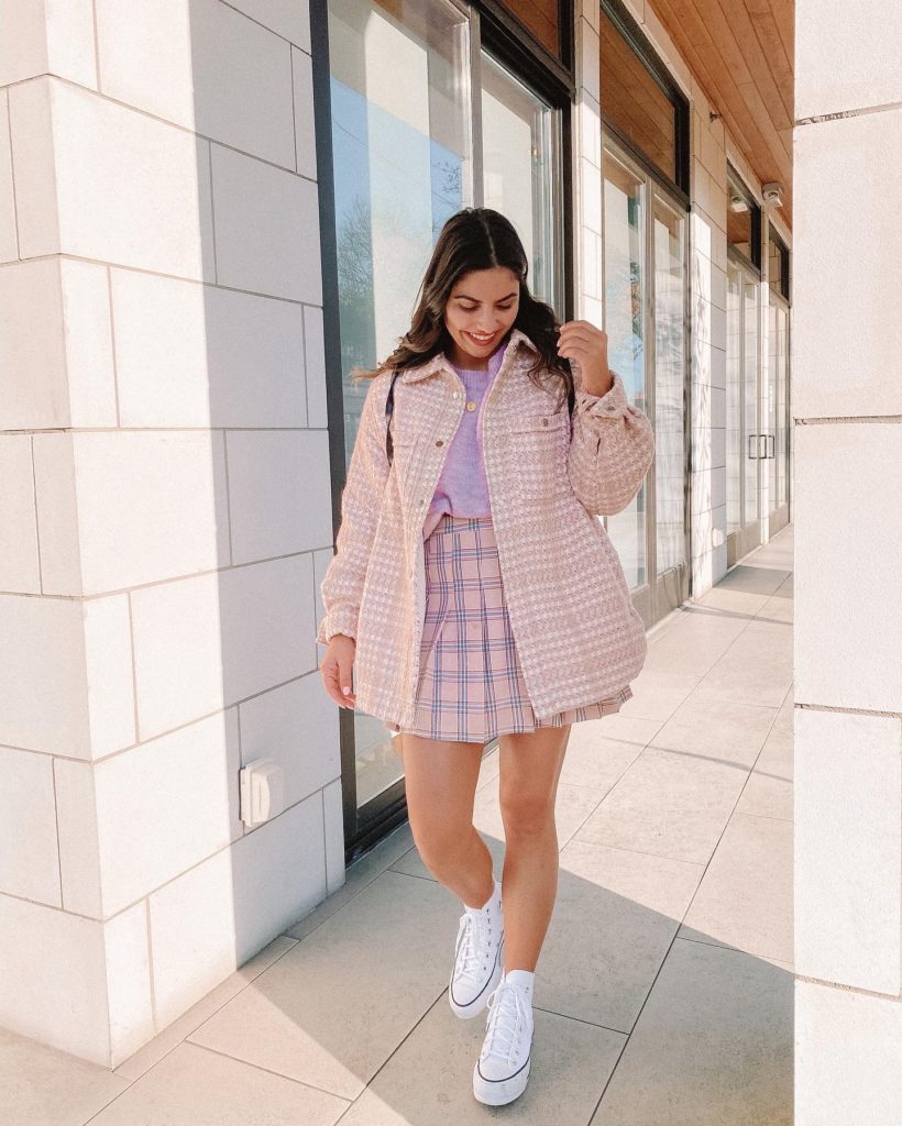 Shacket Outfit Ideas to Copy this Fall - Doused in Pink